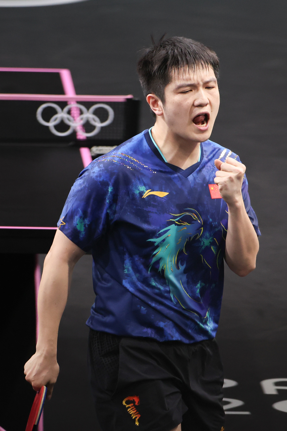 韩国乒乓球队绝杀奥地利乒乓球队，樊振东惊艳世界