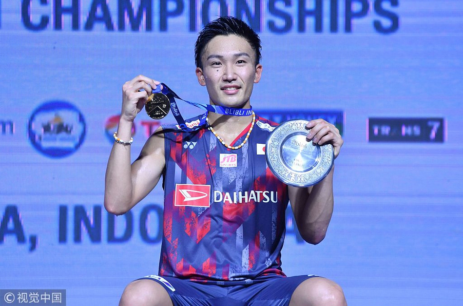 中国队横扫韩国队，桃田贤斗带队取胜